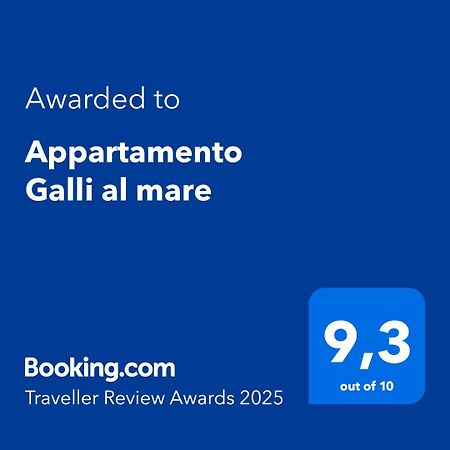 לבנטו Appartamento Galli Al Mare מראה חיצוני תמונה